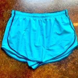 Women's Teal Nike Tempo Running Shorts 1X